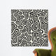 Seamless Abstract Animal Pattern Wall Decal