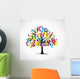 Tree Letters Wall Decal