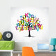 Tree Letters Wall Decal