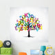 Tree Letters Wall Decal