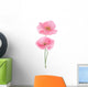 Pink Poppy Wall Decal