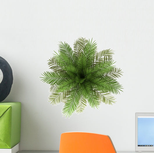 Top Date Palm Tree Wall Decal