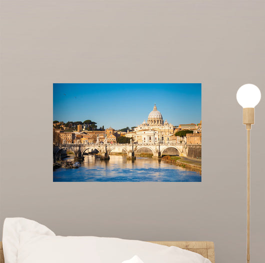Tiber and St Peter's