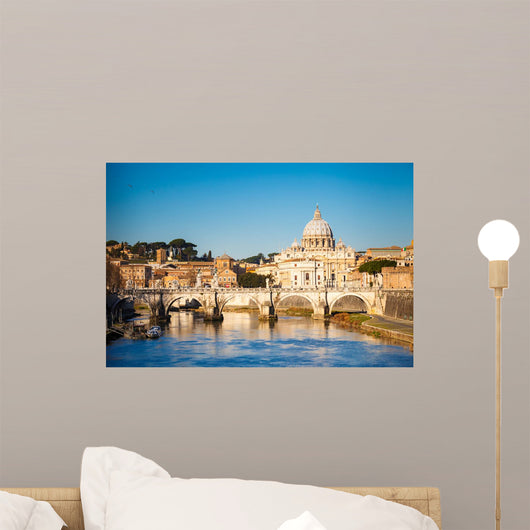 Tiber and St Peter's