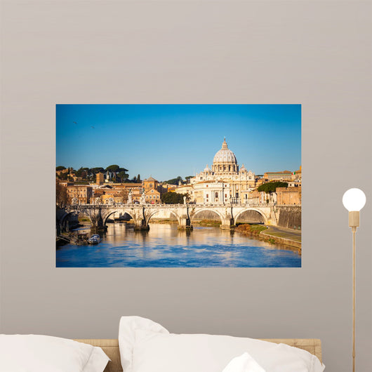 Tiber and St Peter's
