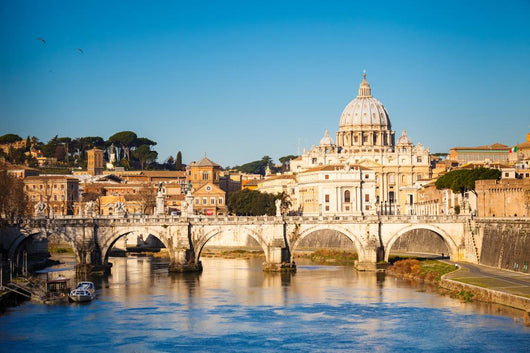 Tiber and St Peter's
