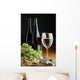 grape, cheese and wine Wall Mural