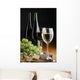 grape, cheese and wine Wall Mural