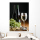 grape, cheese and wine Wall Mural
