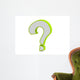 Question Mark in Green Wall Decal