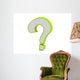 Question Mark in Green Wall Decal