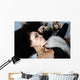 Portrait Young Black Woman Wall Mural