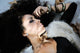 Portrait Young Black Woman Wall Mural