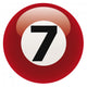 Billardkugel 7