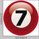 Billardkugel 7