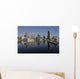 Baltimore skyline reflected in the Inner Harbor Wall Mural