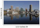 Baltimore skyline reflected in the Inner Harbor Wall Mural