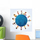 Connected World Children Wall Decal