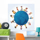 Connected World Children Wall Decal
