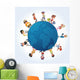 Connected World Children Wall Decal