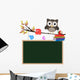 Owl Back to School Wall Decal
