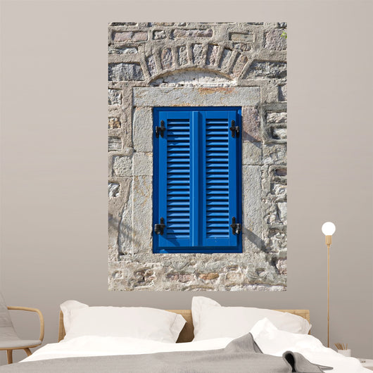 Closed Window Traditional House