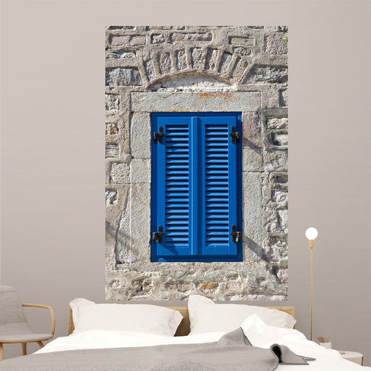Closed Window Traditional House