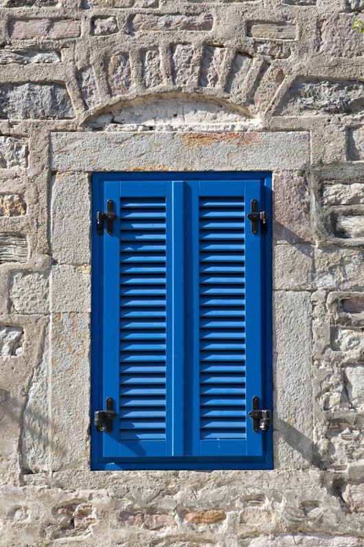 Closed Window Traditional House