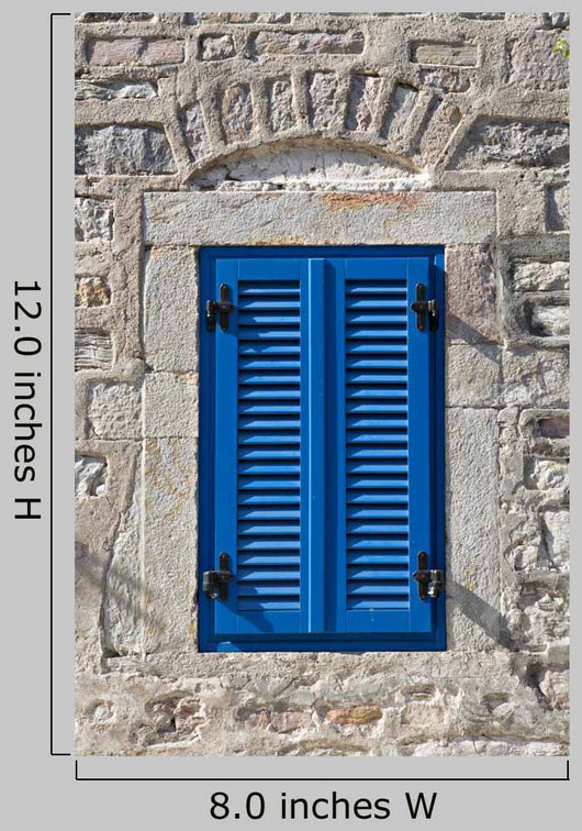 Closed Window Traditional House