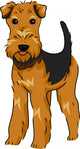 Airedale Terrier Wall Decal