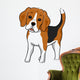 Beagle Wall Decal