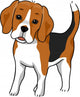 Beagle Wall Decal