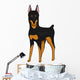 Doberman Pinscher Wall Decal