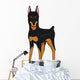 Doberman Pinscher Wall Decal