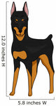 Doberman Pinscher Wall Decal