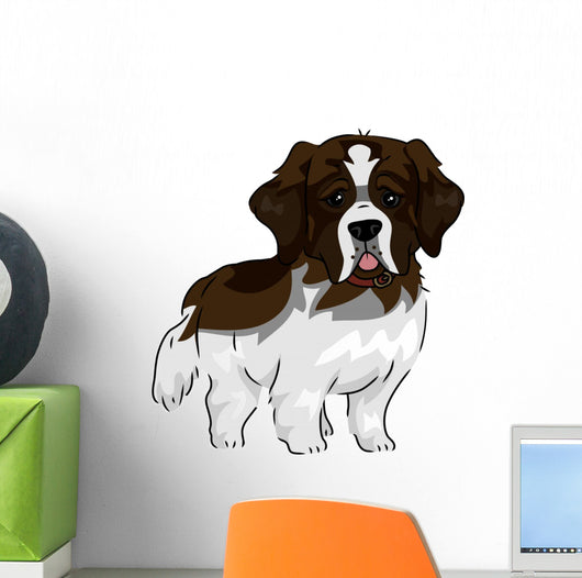 St. Bernard Wall Decal