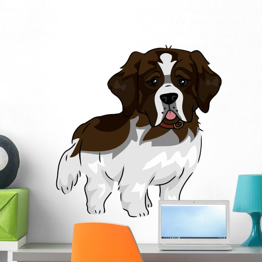 St. Bernard Wall Decal