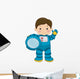 Astronaut Boy Wall Decal