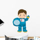Astronaut Boy Wall Decal