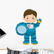 Astronaut Boy Wall Decal