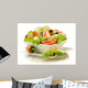 Vegetable Salad Bowl White Wall Decal