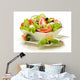 Vegetable Salad Bowl White Wall Decal