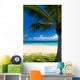 Palm tree on a tropical beach Wall Mural