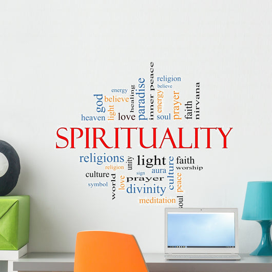 Spirituality Word Cloud Concept