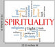 Spirituality Word Cloud Concept