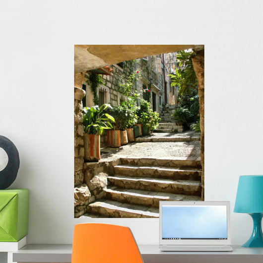 mediterranean exterior 2 Wall Mural