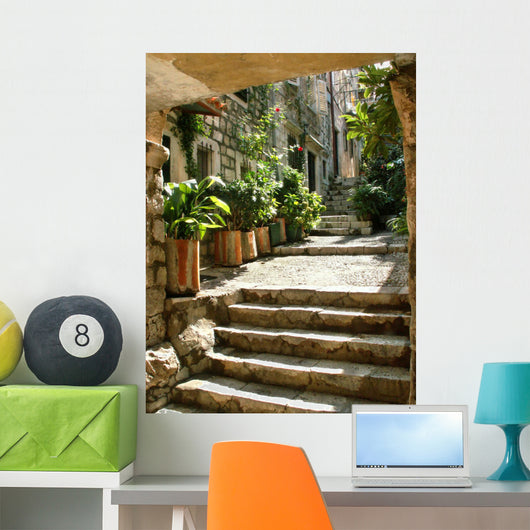 mediterranean exterior 2 Wall Mural