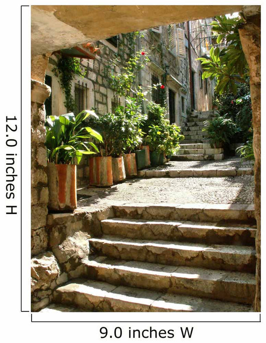 mediterranean exterior 2 Wall Mural