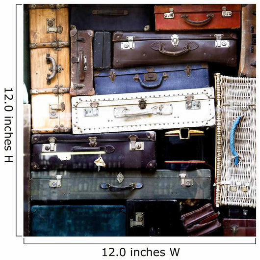 valigie vintage Wall Mural