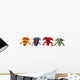 Frogs Wall Decal Sticker Set